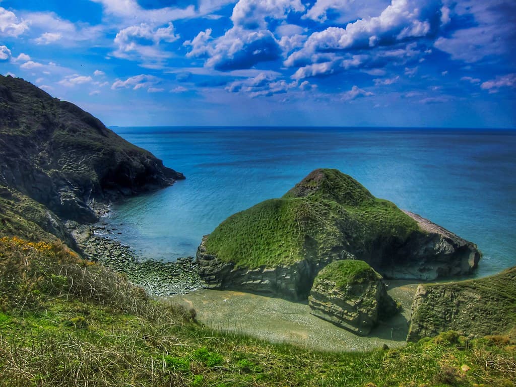 Llangrannog Beach