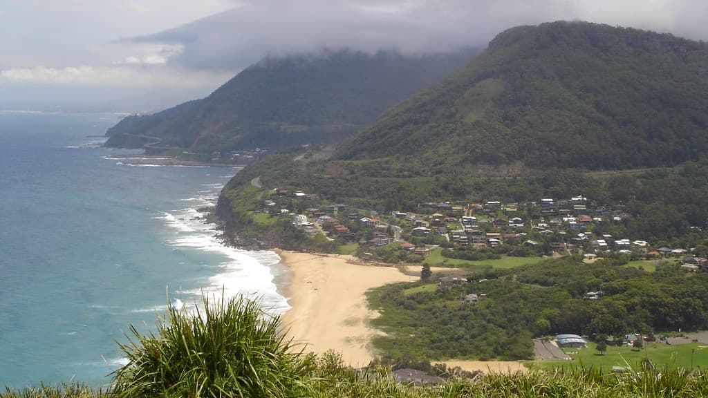 Stanwell Park from Bald Hill, Stanwell Tops, New South Wales, Australia