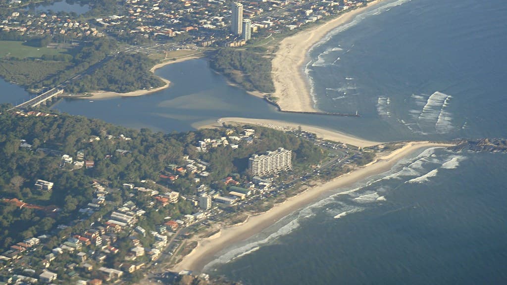 Currumbin, Gold Coast, from Jetstar flight JQ 11 to Cairns