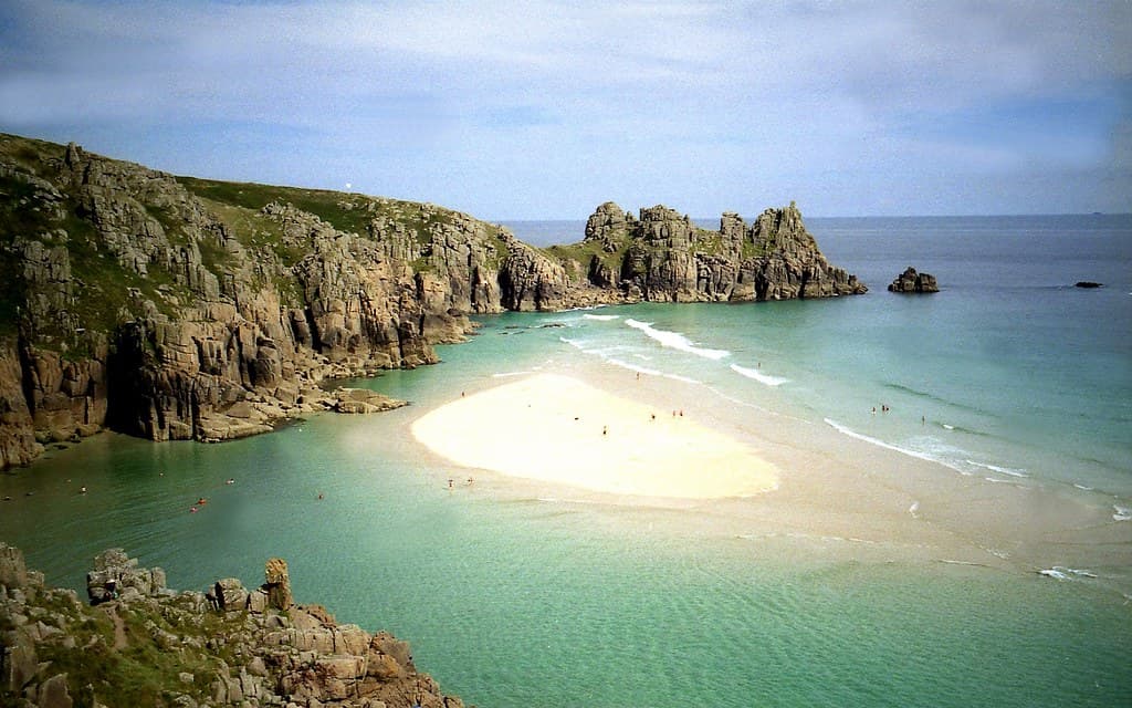 Porthcurno Beach