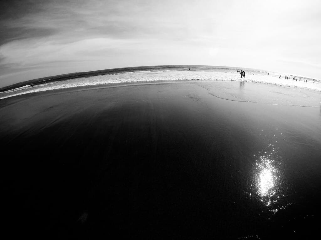 Seminyak Beach 1 Gopro BNW