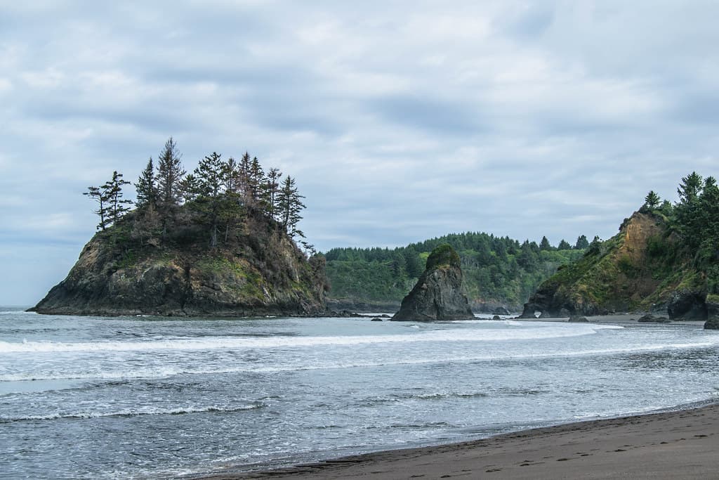 Trinidad beach in June