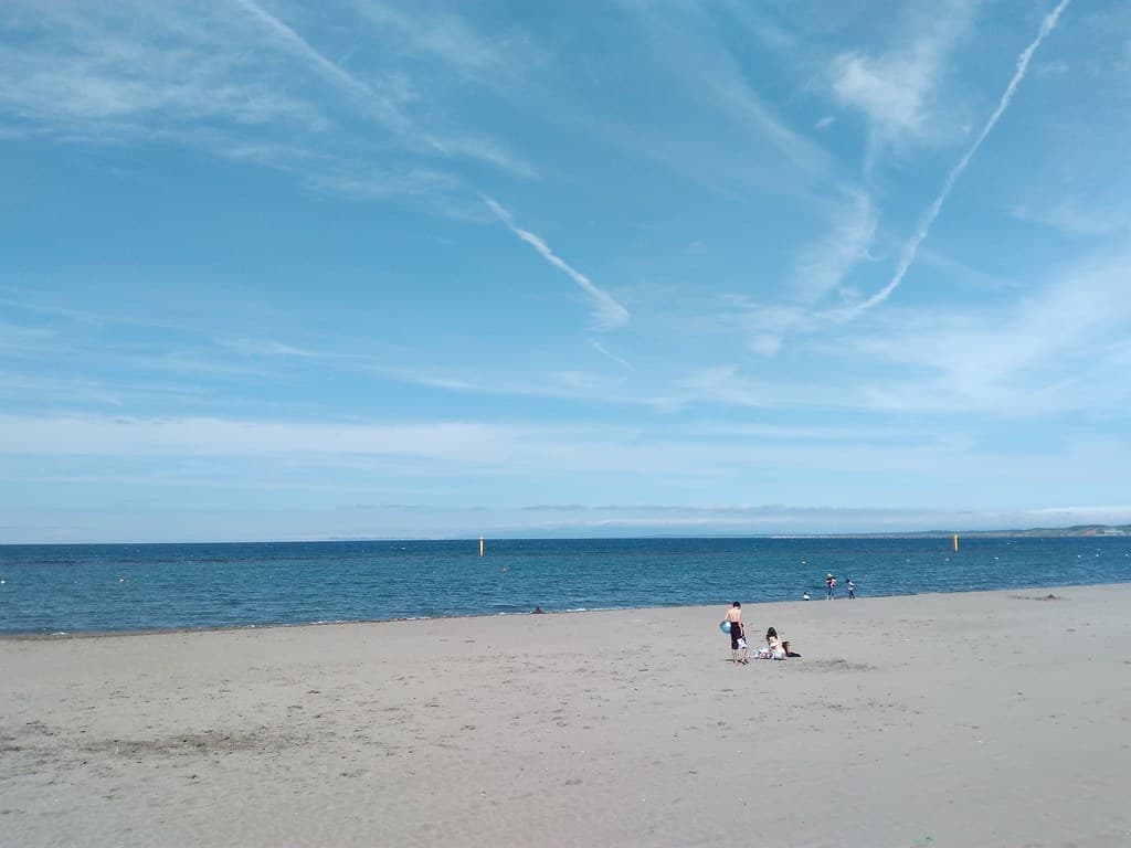 Fine beach