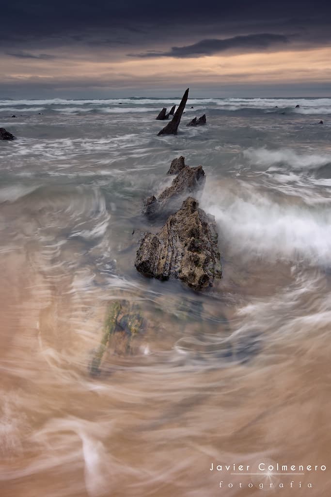 Barinatxe Beach — photo by Javier Colmenero
