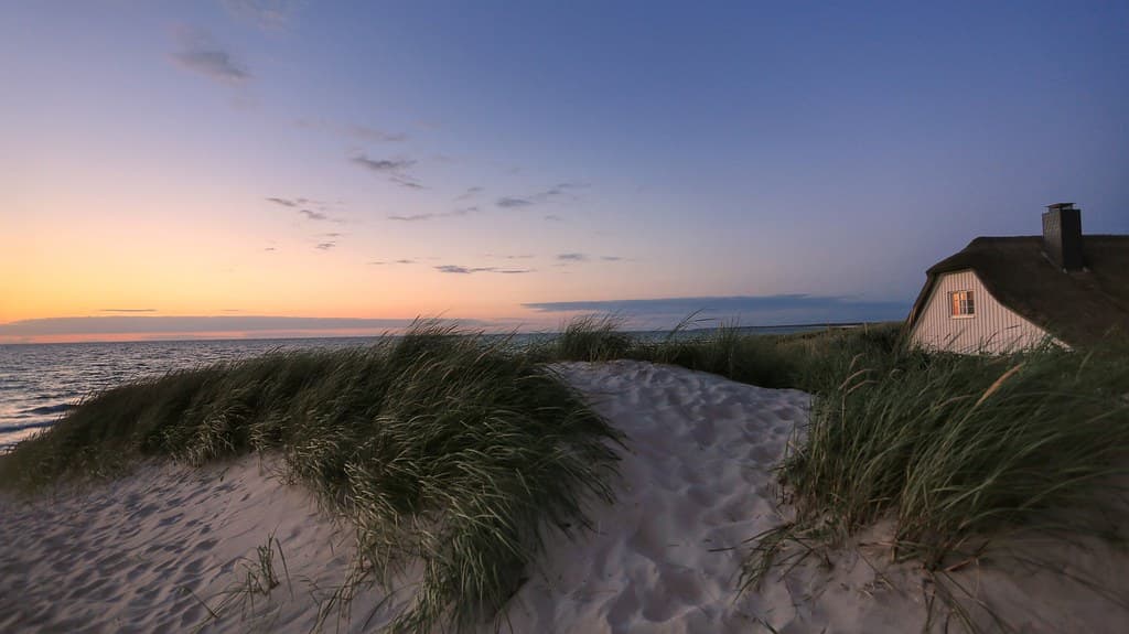 Ahrenshoop West Beach — photo by Marcus Rahm