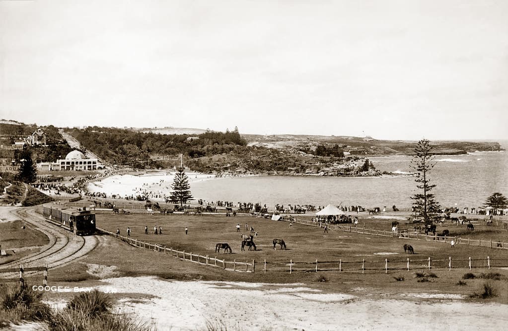 Circa 1895 - "COOGEE BAY", Coogee, Sydney, New South Wales, Australia (restored version)