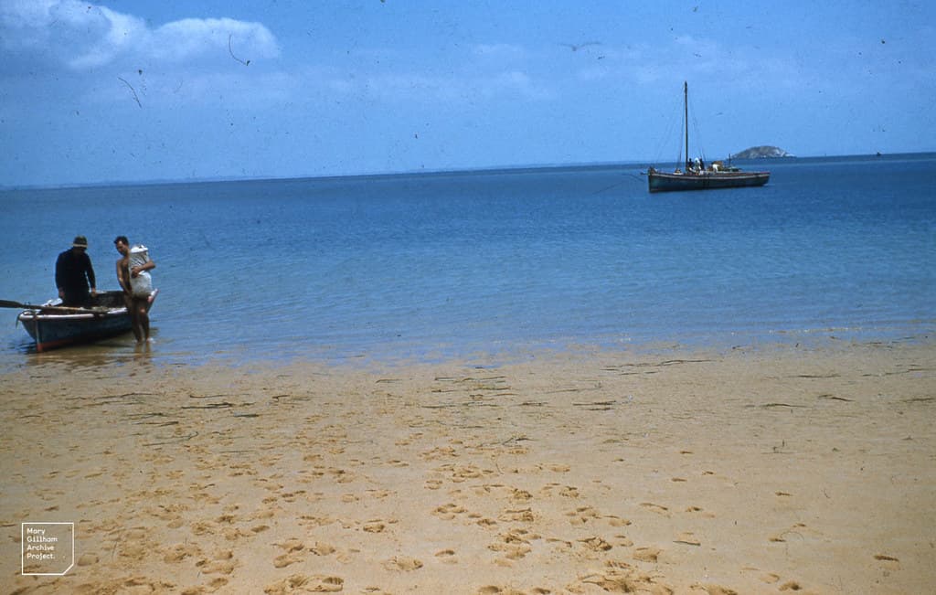 'Norah Isles'' and dinghy lands McCoy Society on Wilson's Promontory