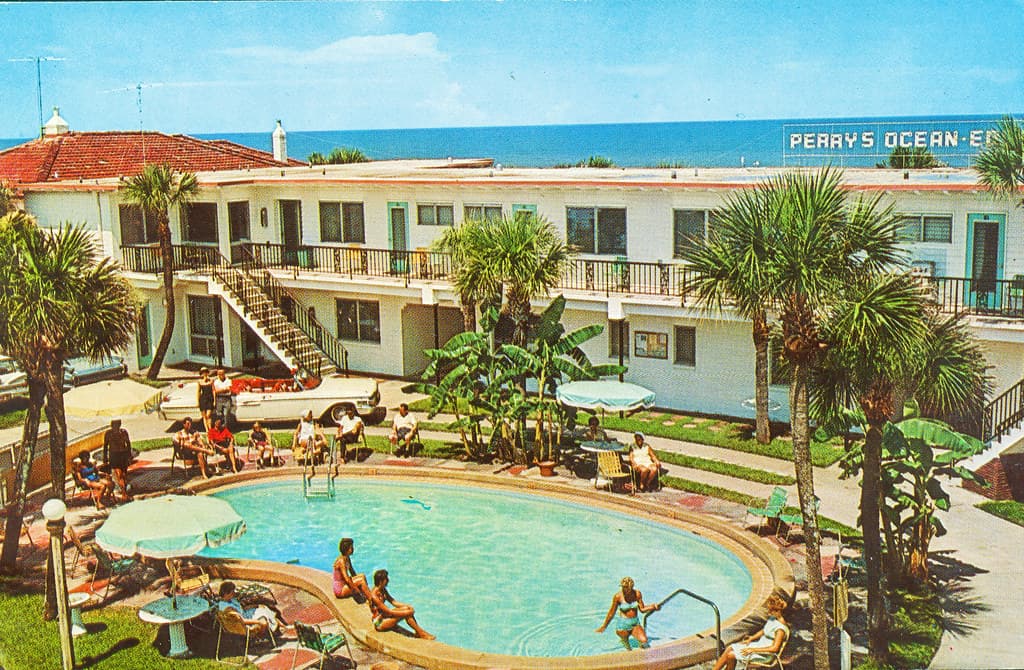 Perry's Ocean Edge Beach Motel, Daytona Beach Shores, Florida