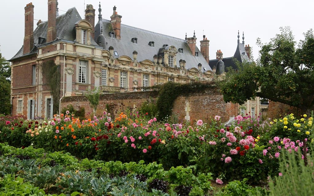 Chateau de Miromesnil and its Walled Kitchen Garden, Normandy - September, 2017