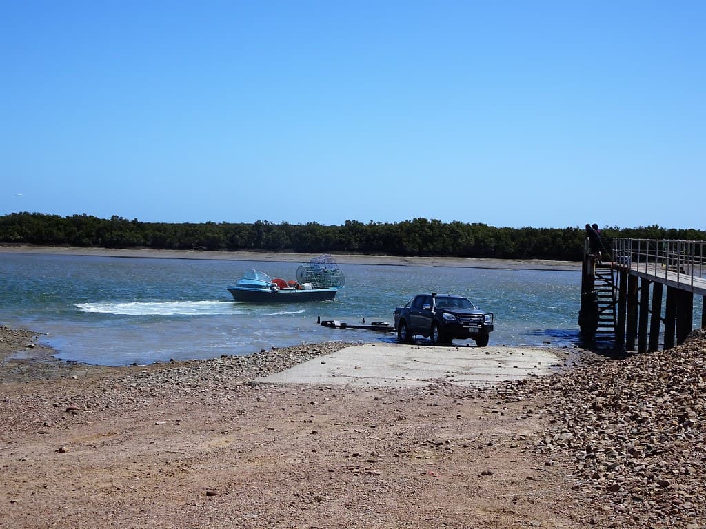 Port Davis. At the mouth of the Broughton River. Near Port Pirie. Once a small port for loading bagged wheat.