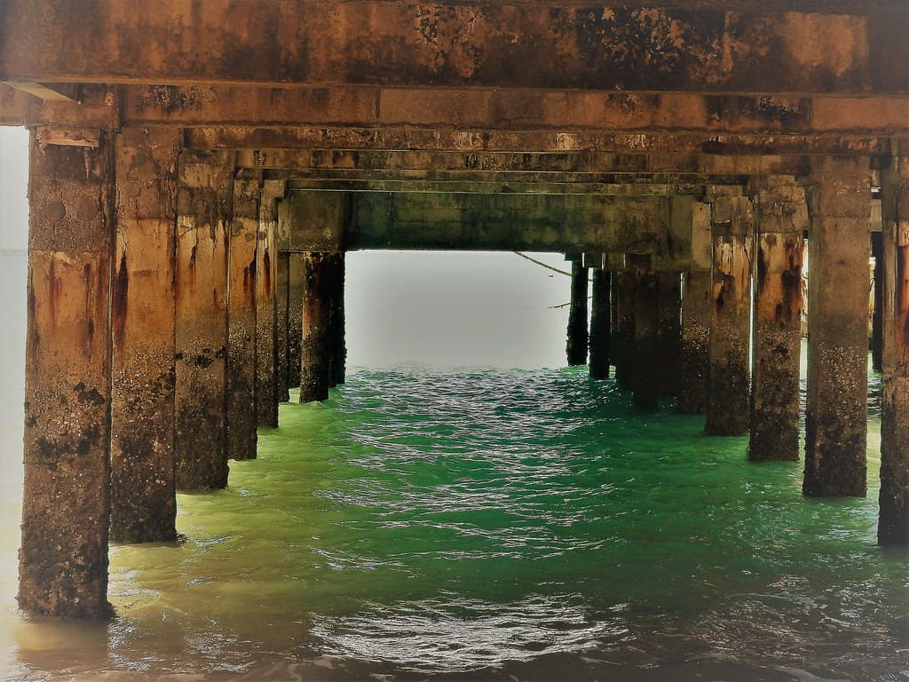 Pier na de praia Tamandaré (Pernambuco)