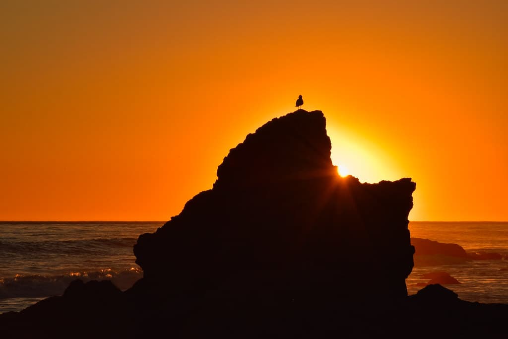Sunset on El Matador