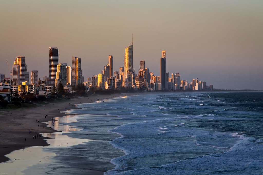 Gold Coast at Dusk