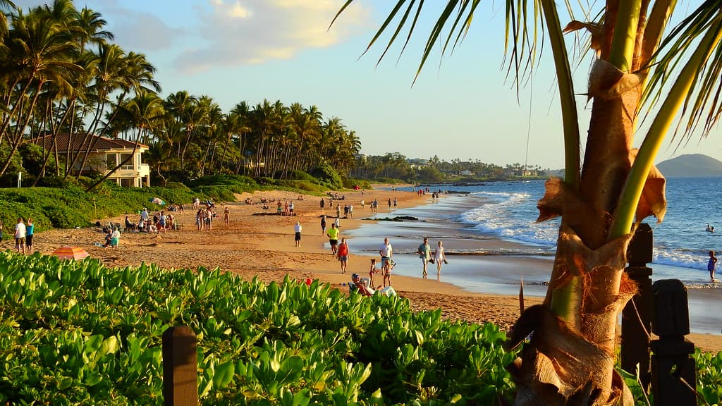 Sunset on Keawakapu Beach