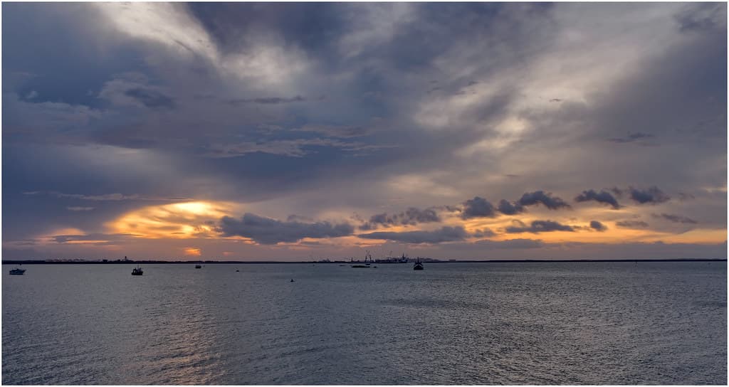 I love the monsoon season - Darwin Harbour sunrise