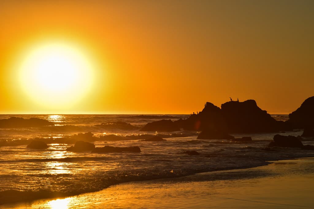 Sunset on El Matador