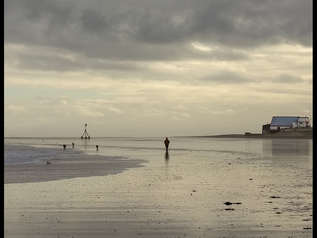 Saltburn Beach — photo by Steve M. Walker
