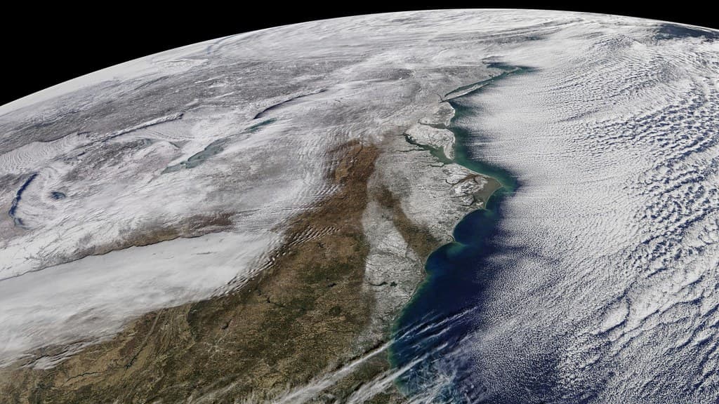 East Coast USA 2018 01 05