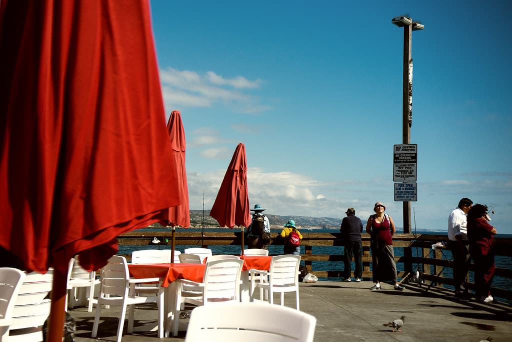 "On the pier" Newport Beach, CA