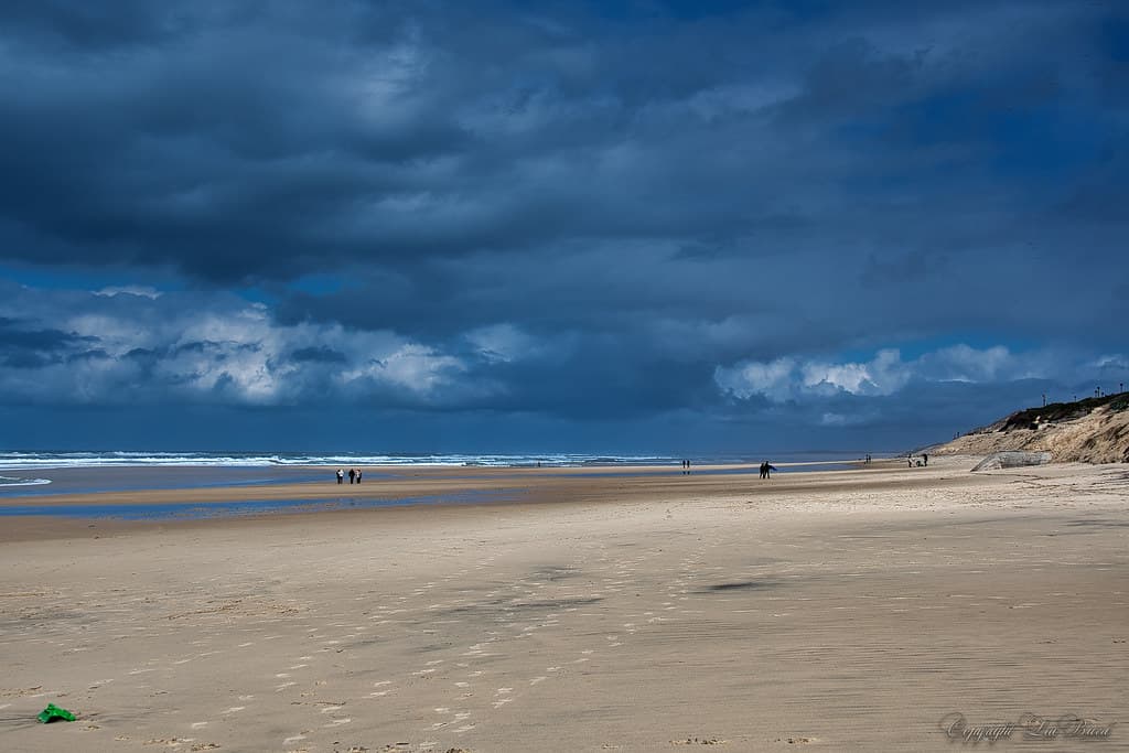 Plage Centrale de Biscarrosse — photo by LB Photos.