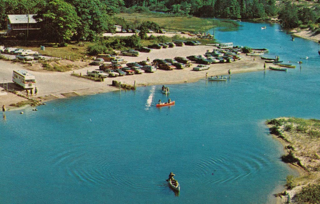 NW Honor Empire MI THE WINDJAMMER RESTAURANT Beach Babes and Family FUN beautiful Platte Bay Rivermouth off M22 once had a restaurant called The Windjammer Restaurant1