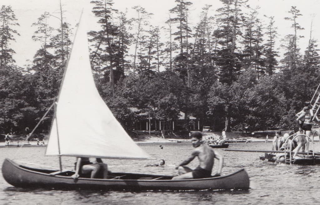 NW Interlochen MI RPPC BEACH BABES and Water FUN at the HIGH DIVE at the Interlochen State Park on Green Lake and Duck Lakes near the Interlochen School and Arts Academy3