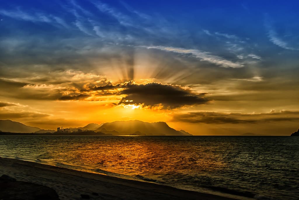 Sunset Andaman Sea - Langkawi Island
