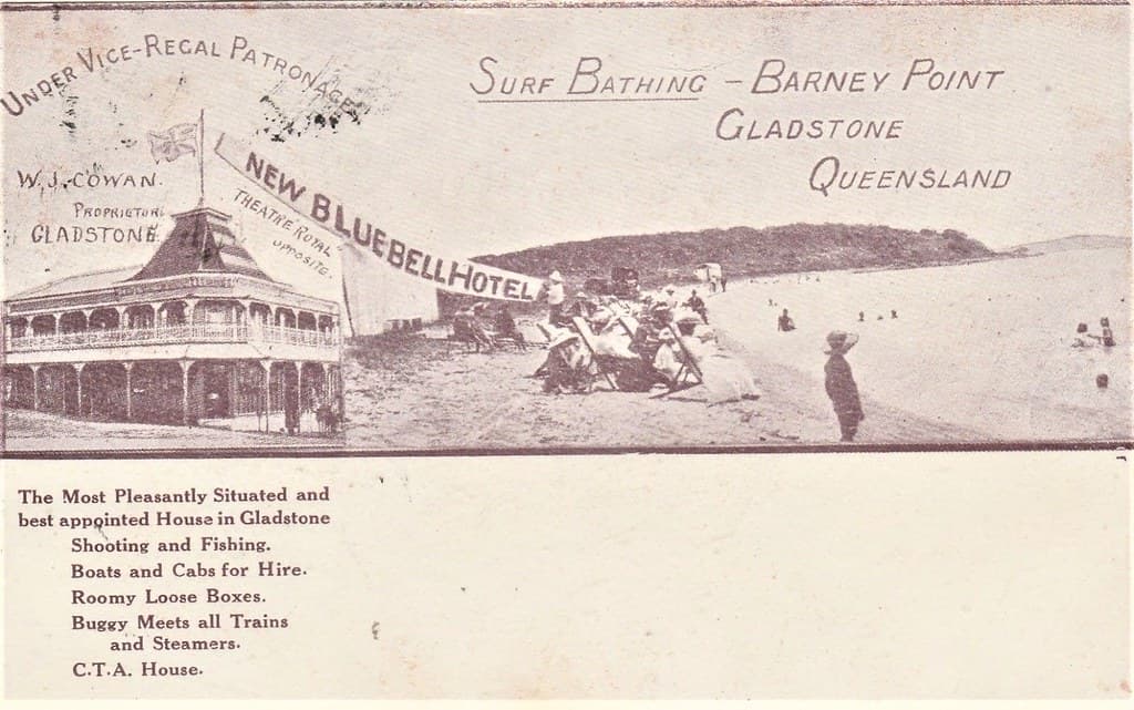 Bluebell Hotel, Gladstone, Qld -  1911
