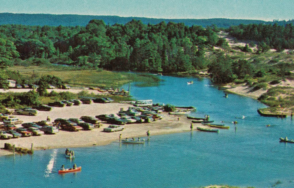 NW Honor Empire MI THE WINDJAMMER RESTAURANT Beach Babes and Family FUN beautiful Platte Bay Rivermouth off M22 once had a restaurant called The Windjammer Restaurant4
