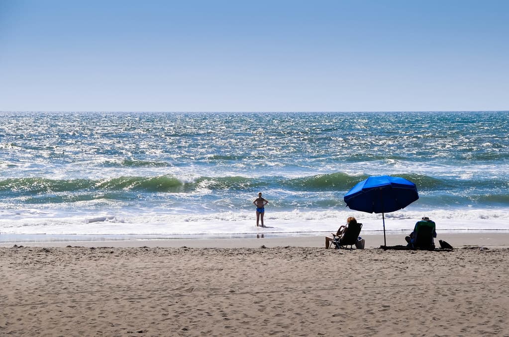 Ocracoke Beach - towards The Atlantic