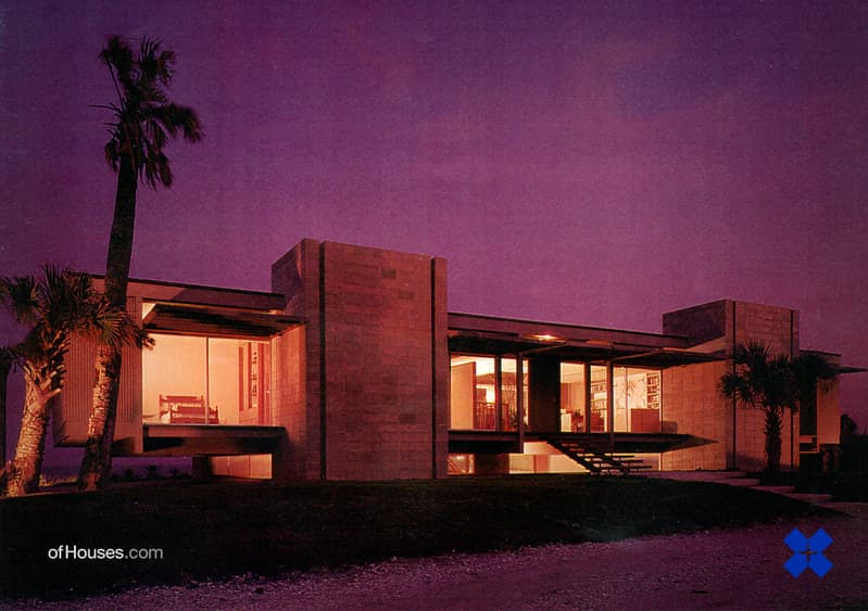 William Morgan /// Williamson House /// Ponte Vedra Beach, Florida, USA /// 1965