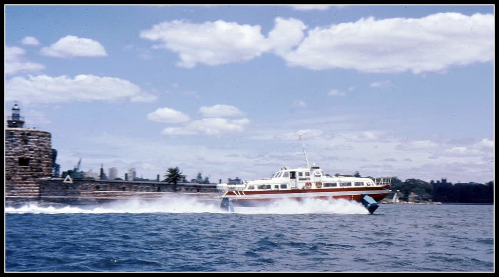 Sidney Harbour Hydrofoil 1970
