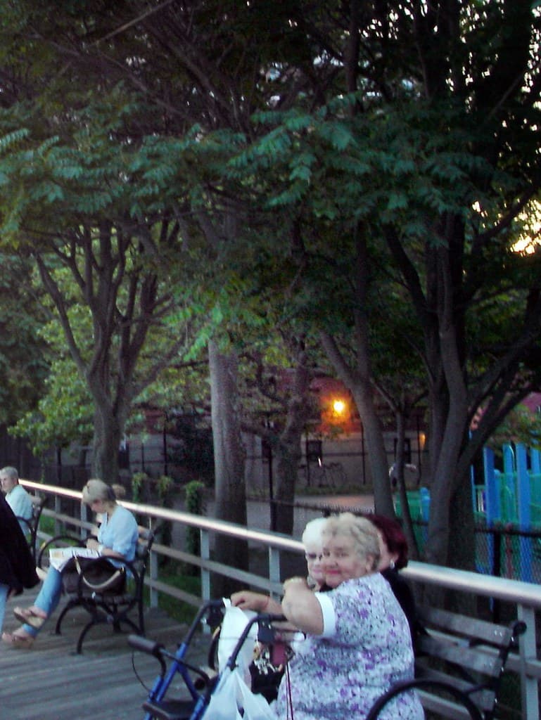 People on the Boardwalk.