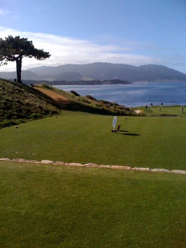 View from the 7th Hole at Pebble Beach Golf Course