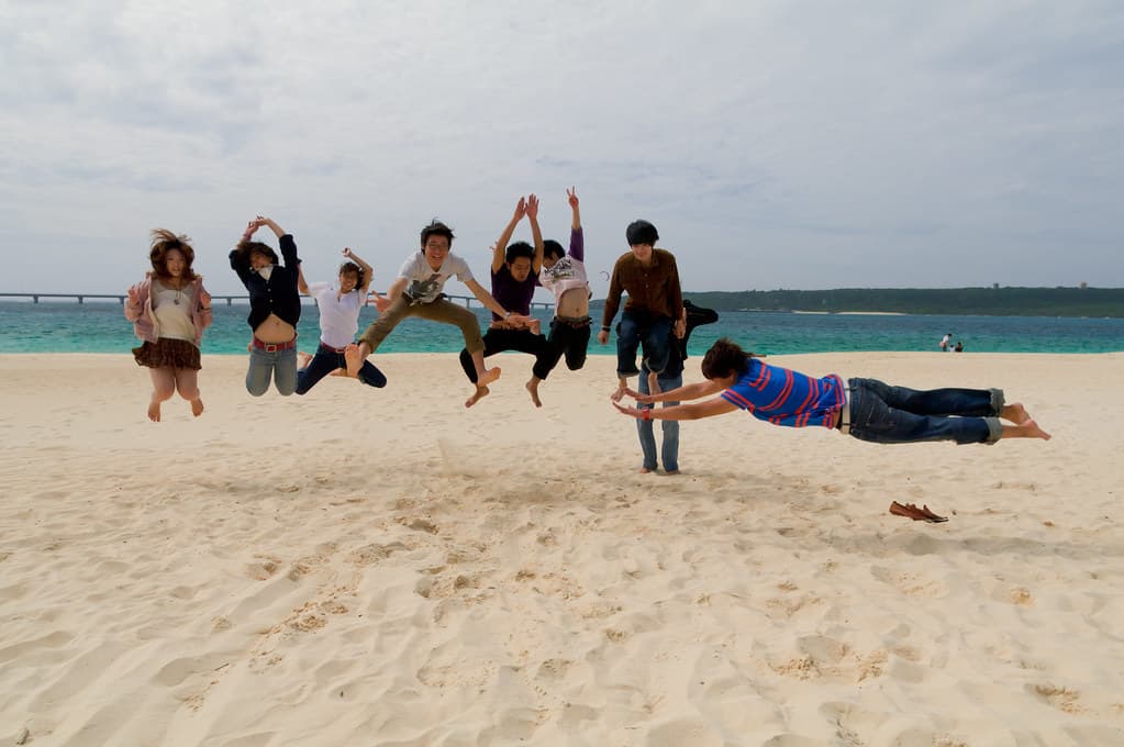 JUMP!! @ Miyako Isl.