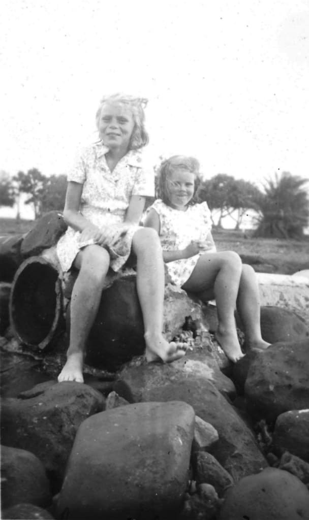 Two Reedman Girls ... Feb 1949
