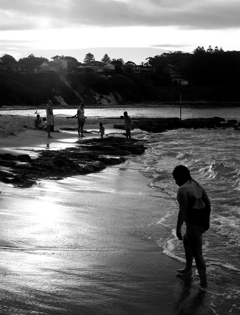 Norah Head Rockpool at Sunset