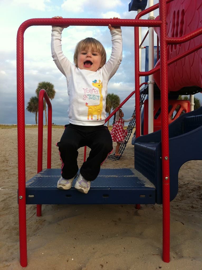 Hanalei Hanging at Humiston Beach Park in Vero Beach