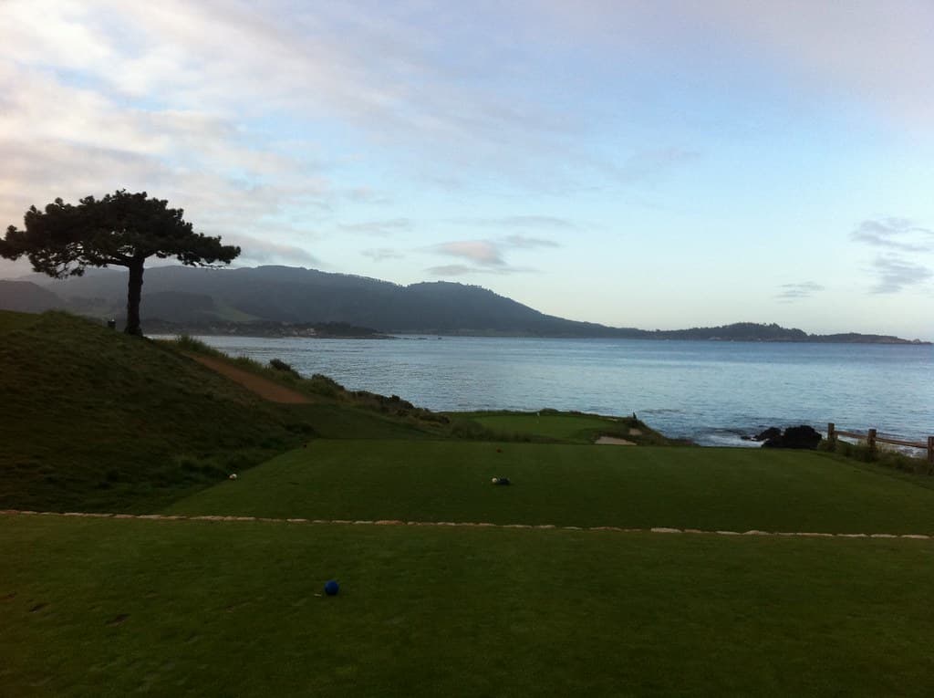 View from the 7th Hole at Pebble Beach Golf Course