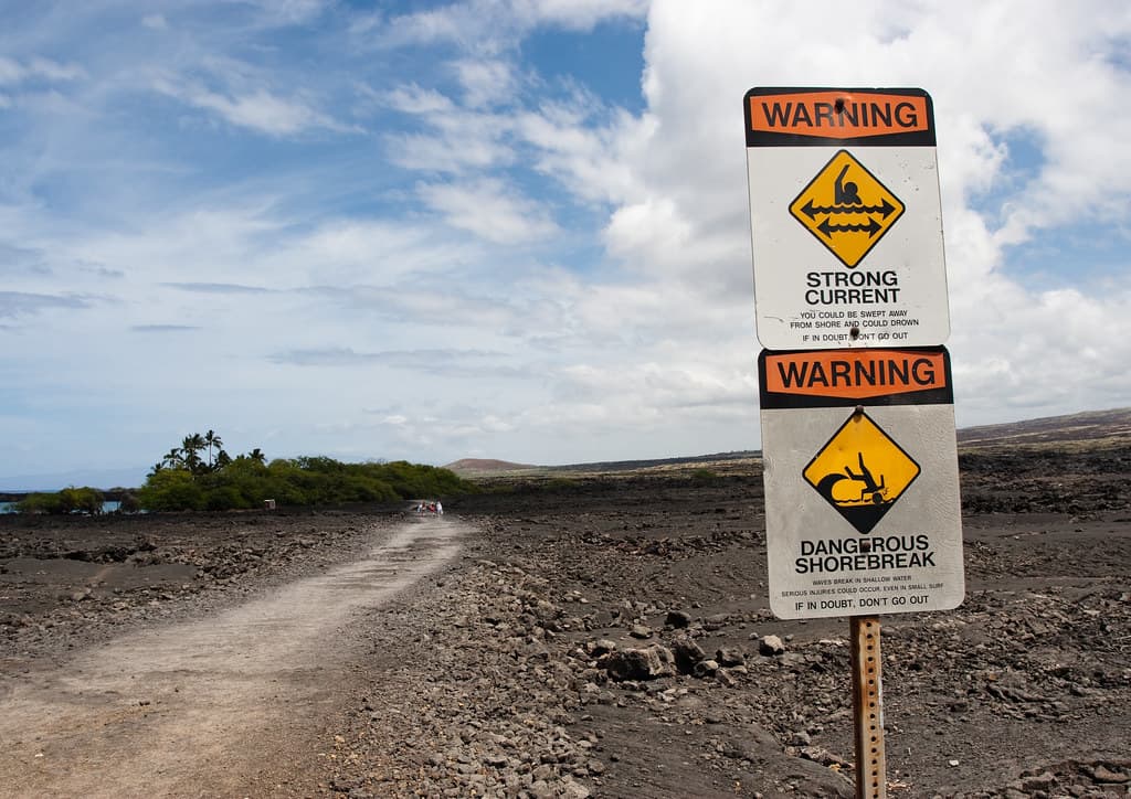 Beach Warning