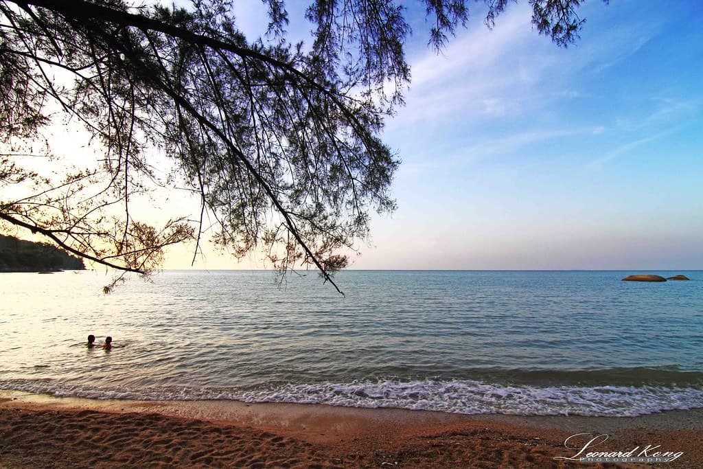 日落黄昏 Sunset on the sea