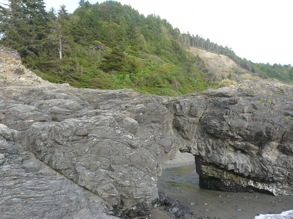 coastal beach arch