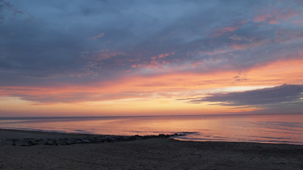 Sunset at Blonville