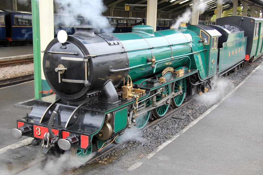The Romney, Hythe & Dymchurch Light Railway 18-04-2012