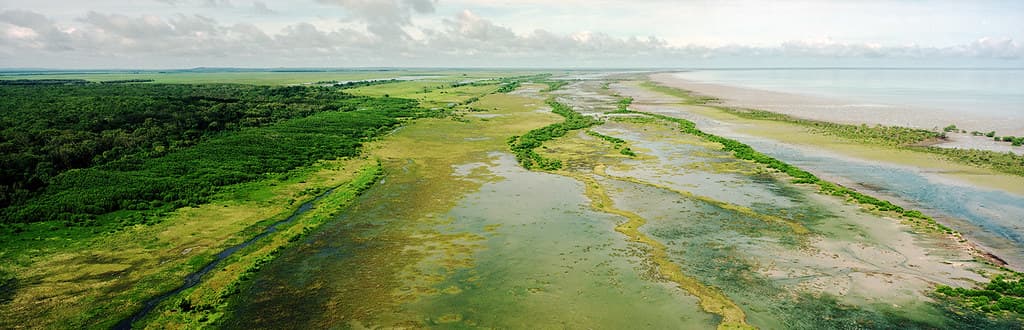 Coast and tidal flats - Photo by Ian Oswald-Jacobs