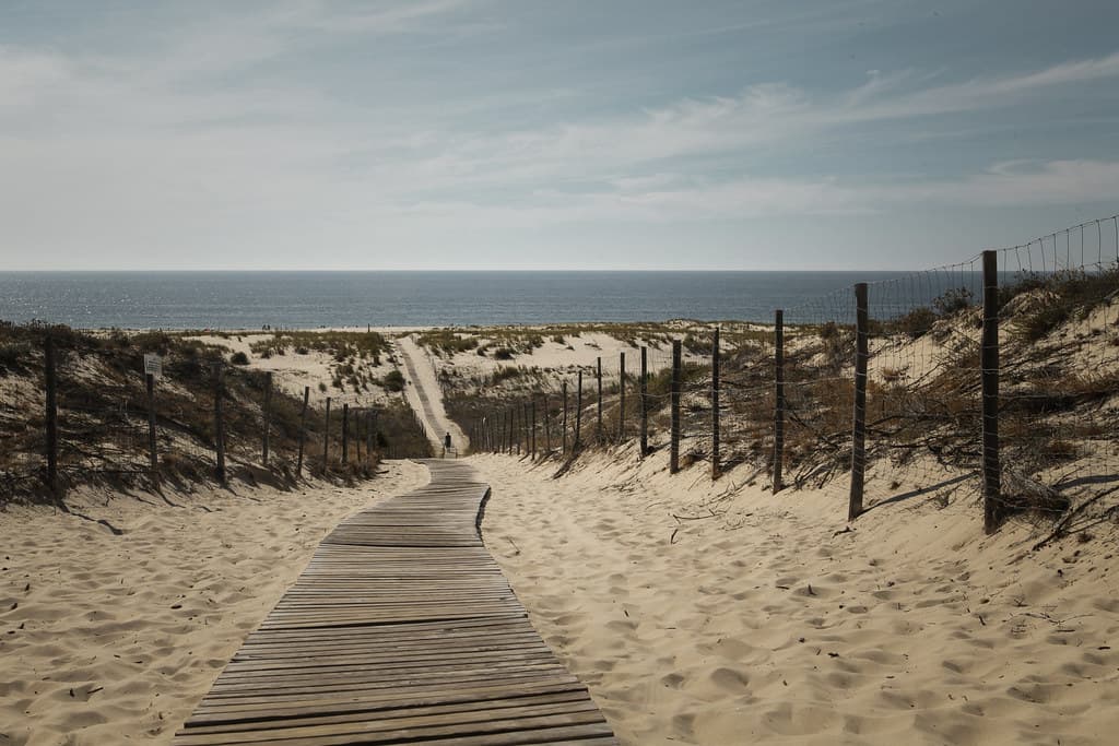 Plage Centrale de Biscarrosse — photo by onesevenone