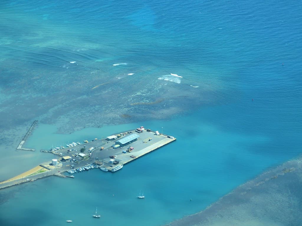 Kaunakakai Harbor James Brennan Molokai Hawaii