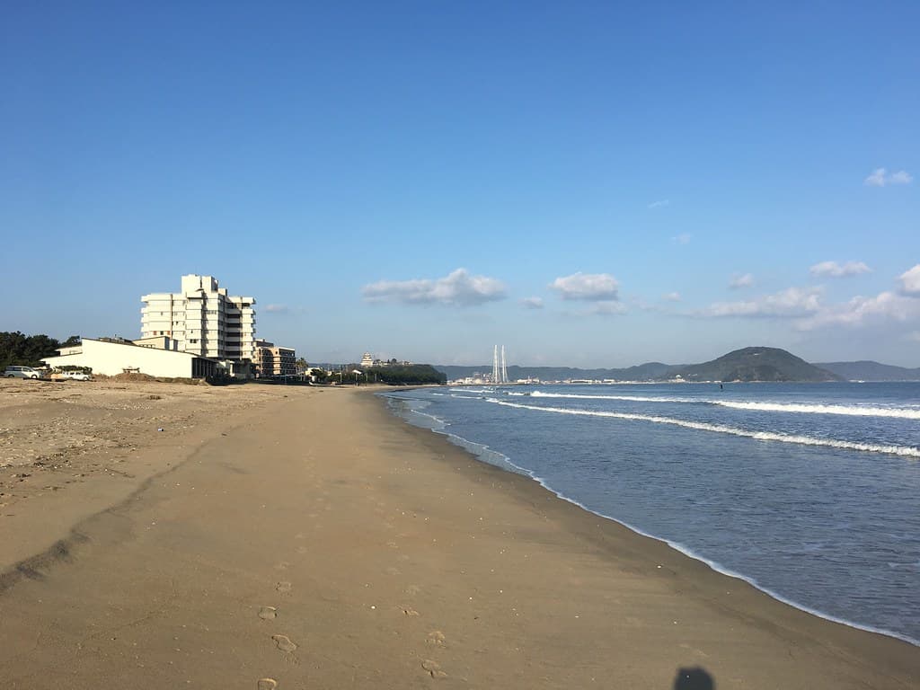 Nishinohama Beach — photo by Eyewall ZRH
