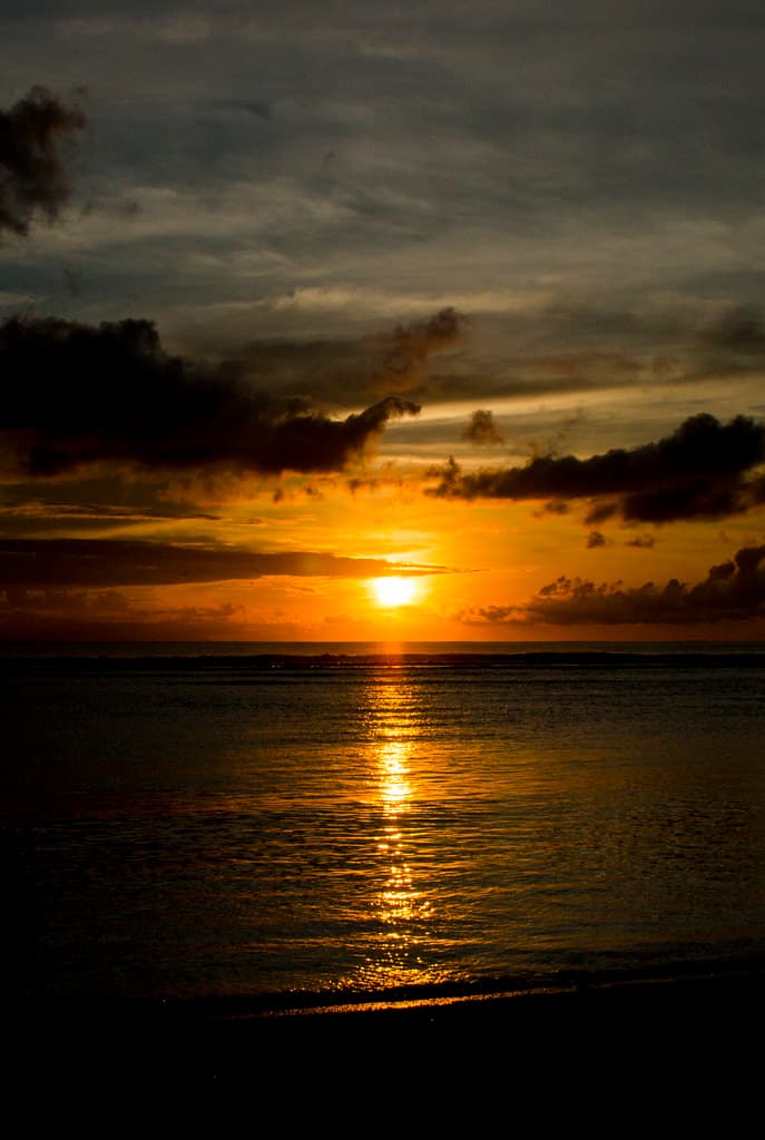End of the day from the west coast