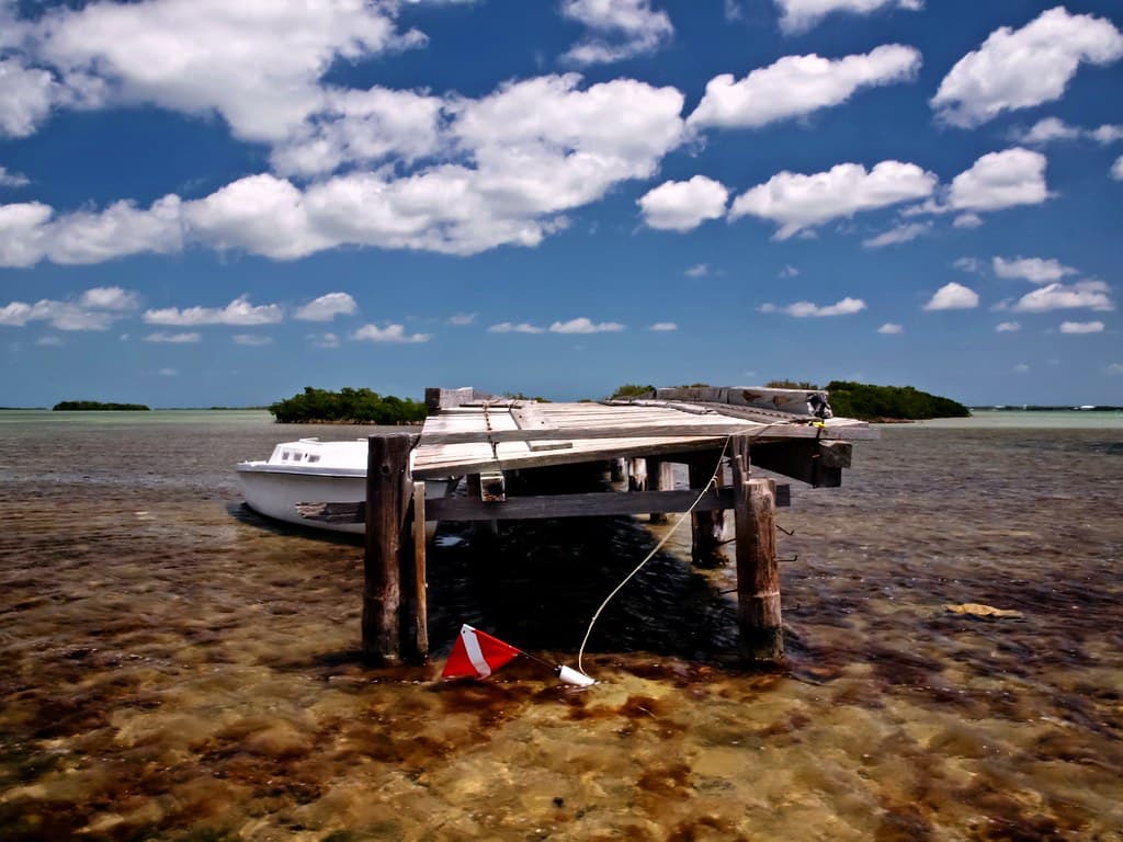 Waiting on the Tide at Niles Channel